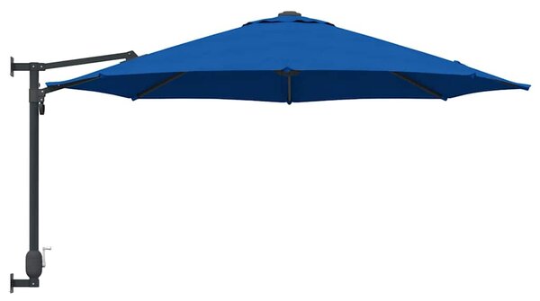 Vrtni suncobran Azurnoplava 248 x 248 x 148 cm - Plava / 248 x 248 x 148 cm