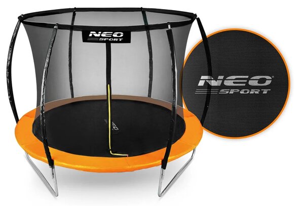 Profilirani vrtni trampolin Neo-Sport NS-08C201 252 cm, 8 ft, unutarnja mreža