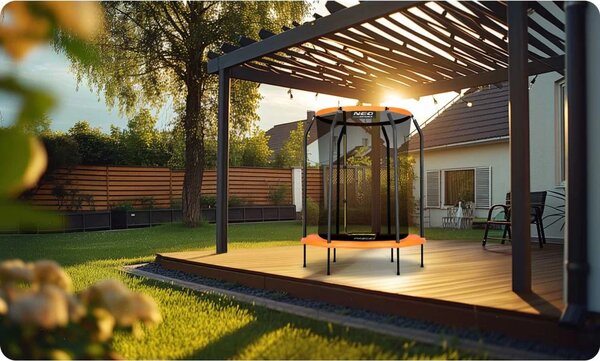 Dječji vrtni trampolin Neo-Sport, Ø 152 cm (5 ft)