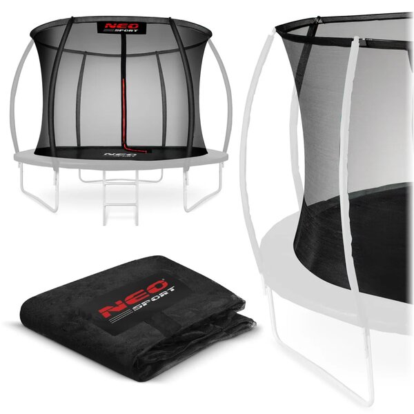 Unutarnja mreža za trampolin Neo-Sport 252 cm, 8 ft, 6 stupova