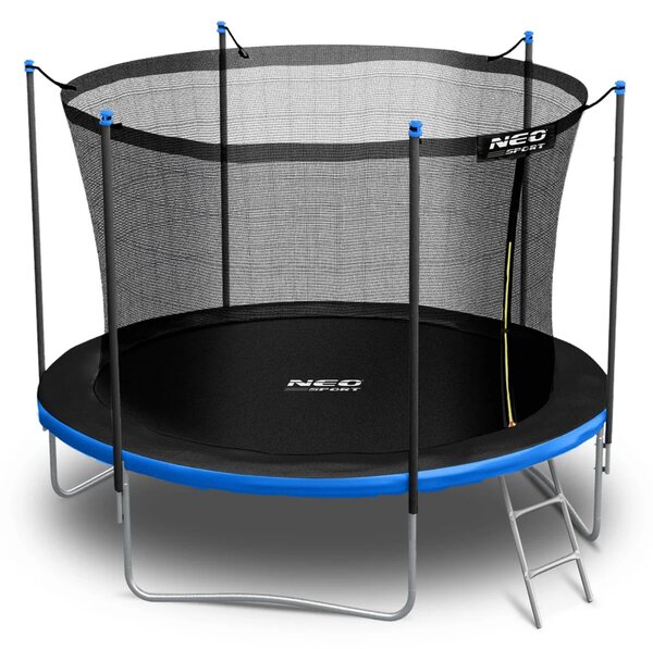 Vrtni trampolin Neo-Sport NS-06W241 183 cm, 6 ft, unutarnja mreža i ljestve