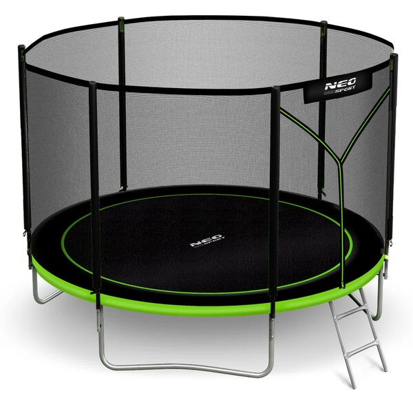 Vrtni trampolin Neo-Sport NS-06Z231 183 cm, 6 ft, vanjska mreža i ljestve