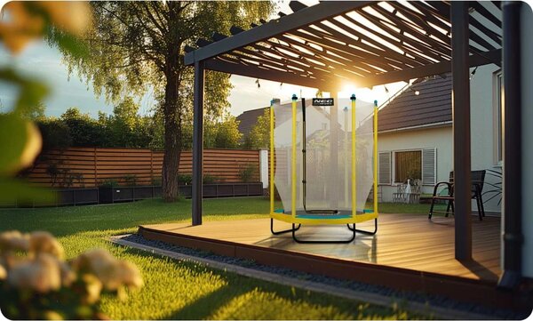 Dječji vrtni trampolin Neo-Sport, Ø 140 cm (4,5 ft)