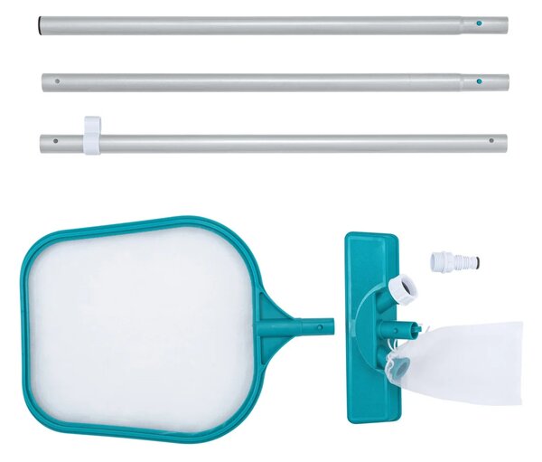 Set za čišćenje bazena Bestway 58013, štap 167 cm, usisavač i mrežica