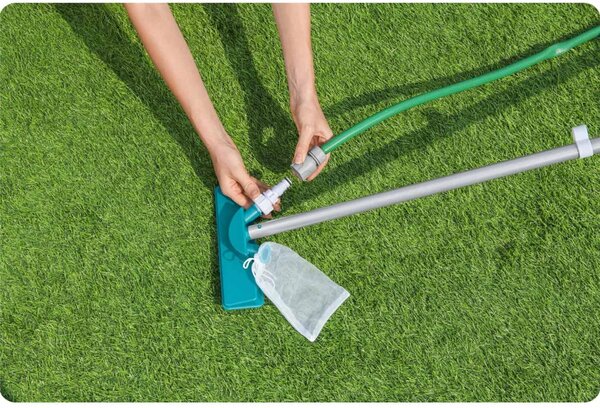 Set za čišćenje bazena Bestway 58013, štap 167 cm, usisavač i mrežica