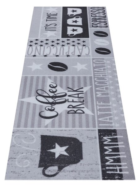 Siva staza 50x150 cm Its Time for Espresso - Hanse Home