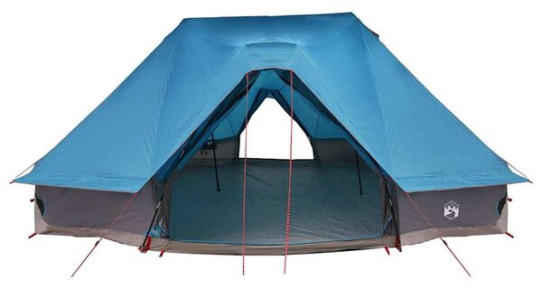 Tipi šator s krovom s pohranom Plava 680 x 430 x 270 cm taft - Plava / 680 x 430 x 270 cm