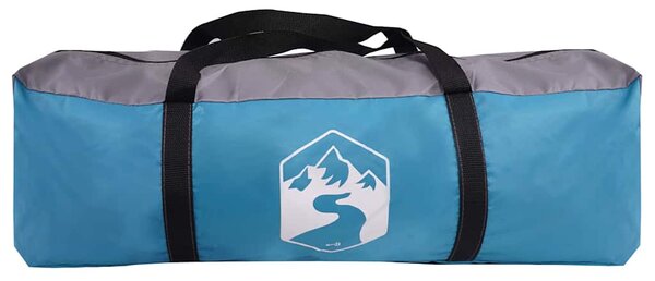 Tipi šator s krovom s pohranom Plava 680 x 430 x 270 cm taft - Plava / 680 x 430 x 270 cm