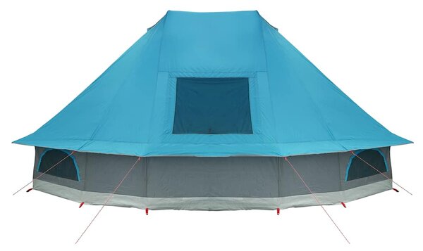 Tipi šator s krovom s pohranom Plava 680 x 430 x 270 cm taft - Plava / 680 x 430 x 270 cm