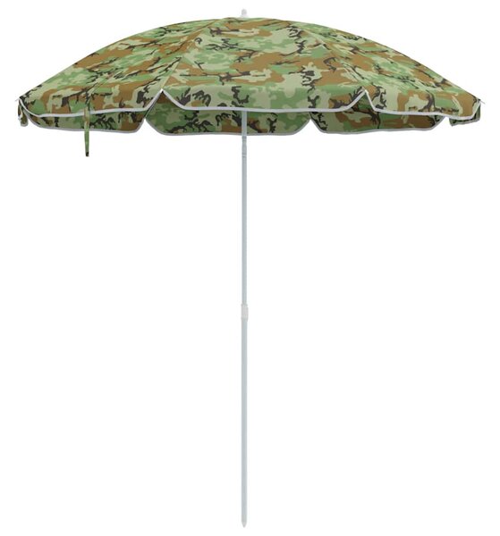 Suncobran za plažu Maskirna 263 x 263 x 272 cm - Višebojno / 263 x 263 x 272 cm