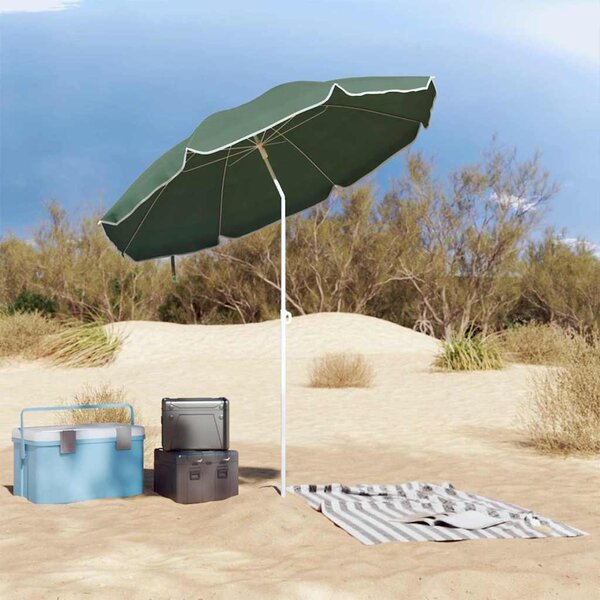 Suncobran Zelena 161 x 161 x 193 cm Poliester - Zelena
