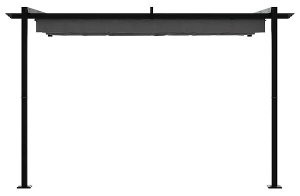 Gazebo 300 x 300 x 200 cm Antracit Poliester - Antracit / 300 x 300 x 200 cm