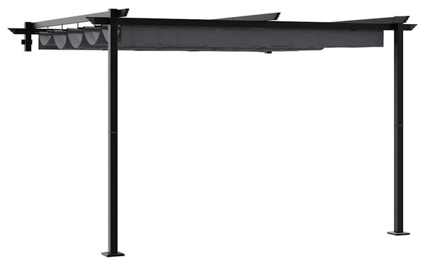 Gazebo 300 x 300 x 200 cm Antracit Poliester - Antracit / 300 x 300 x 200 cm