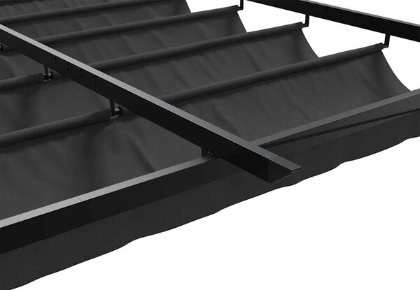 Gazebo 300 x 300 x 200 cm Antracit Poliester - Antracit / 300 x 300 x 200 cm