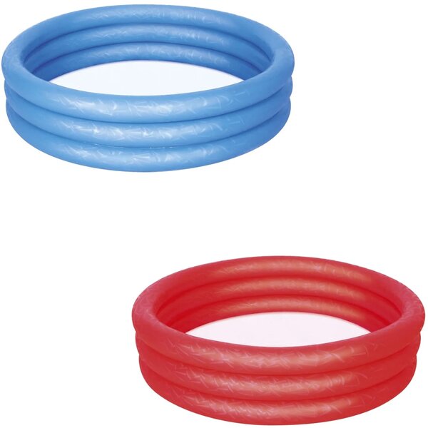 Napuhni bazen 122 x 25 cm Bestway 51025 - crveni
