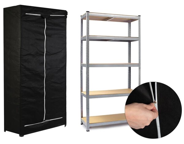 Metalni stalak za odlaganje 180 x 90 x 40 cm Humberg HR-812 + BESPLATNA navlaka