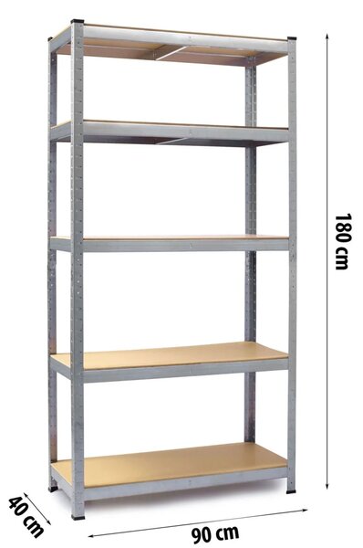 Metalni stalak za odlaganje 180 x 90 x 40 cm Humberg HR-812 + BESPLATNA navlaka