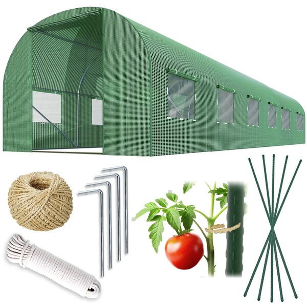 Vrtni tunel 3 x 6 m (18 m2) Plonos, zelena