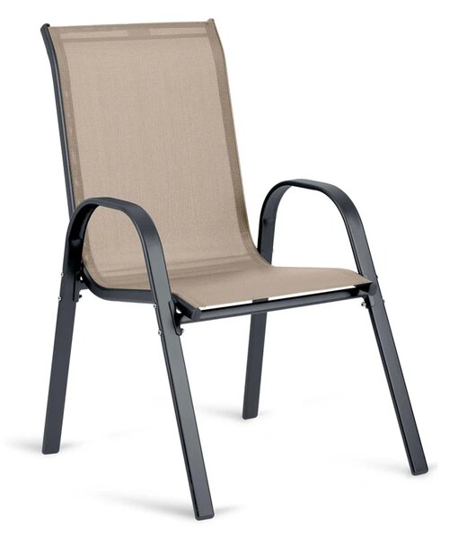 Tekstilne vrtne stolice Sofotel SO-980, set od 4 komada, siva, var. 298002-4
