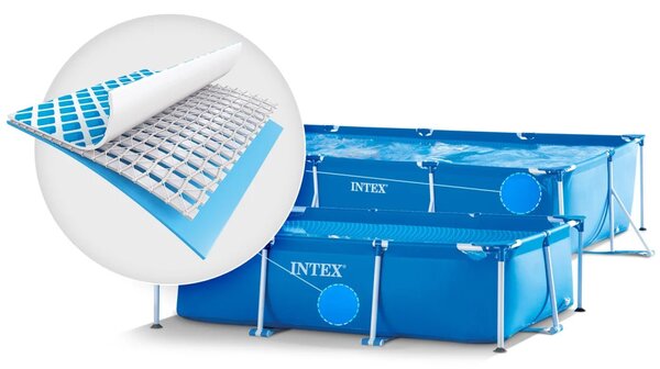 Vrtni bazen s okvirom 260 x 160 x 65 cm 2 u 1 INTEX 28271