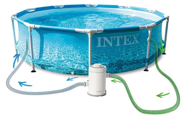 Bazen s okvirom Intex 28208, 305 × 76 cm, set 10 u 1