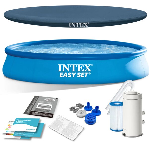 Vrtni ekspanzijski bazen 457 x 84 cm 4-u-1 INTEX 28158