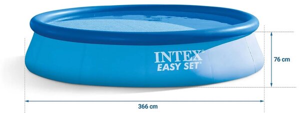 Vrtni ekspanzijski bazen 366 x 76 cm 2 u 1 INTEX 28130