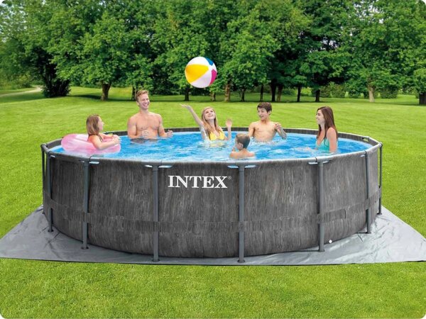 Vrtni bazen s okvirom 457 x 122 cm 18 u 1 INTEX 26742