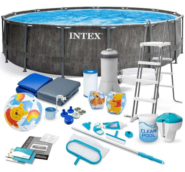 Vrtni bazen s okvirom 457 x 122 cm 20 u 1 INTEX 26742