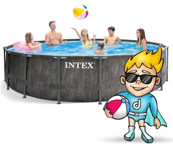 Vrtni bazen s okvirom 457 x 122 cm 20 u 1 INTEX 26742