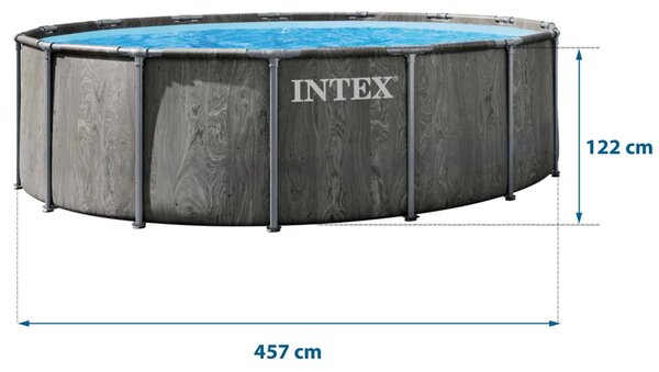 Vrtni bazen s okvirom 457 x 122 cm 12-u-1 INTEX 26742ND