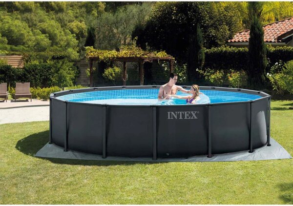Vrtni bazen s okvirom 488 x 122 cm 11 u 1 INTEX 26326ND