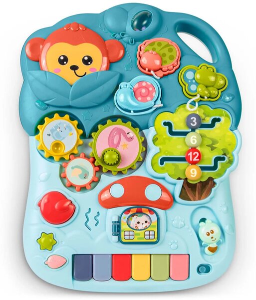 Ricokids 4-u-1 edukativni stol zeleni 781500