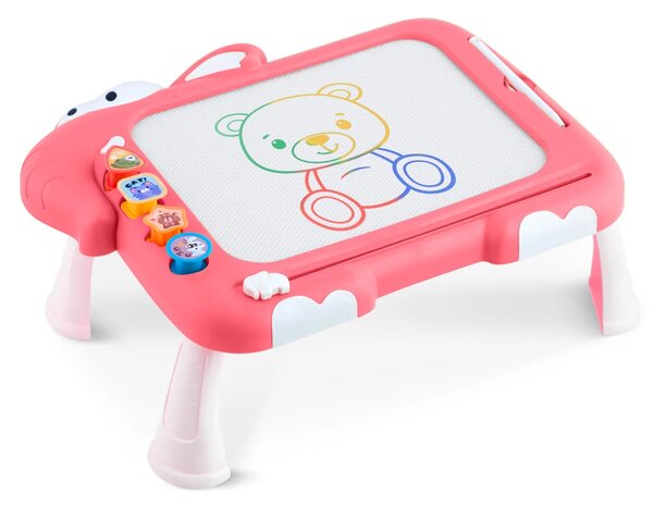 Ricokids RK-823 magnetska ploča za slaganje s tangramom za djecu, crvena
