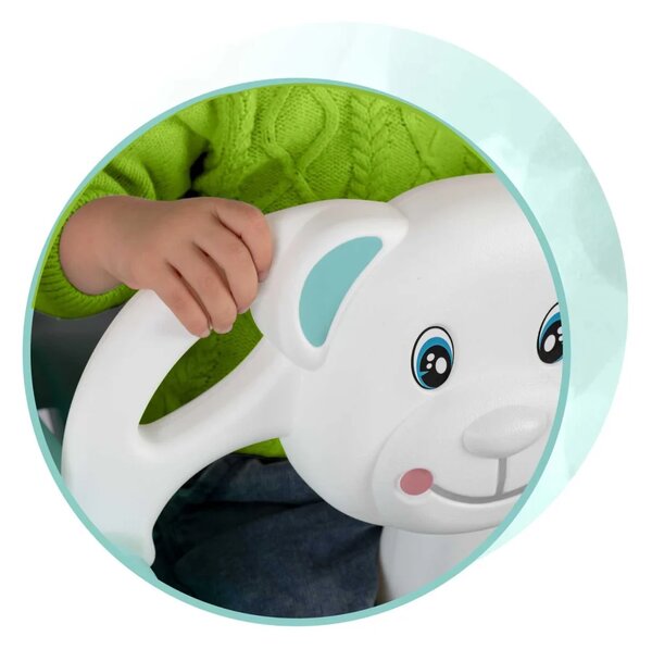 Ricokids ljuljačka s medvjedićem 3 u 1, tirkizna