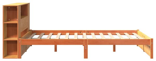Krevet s okvirom i spremnikom s uzglavljem 2 pcs Vosak smeđa - Smeđa / 150 x 200 cm