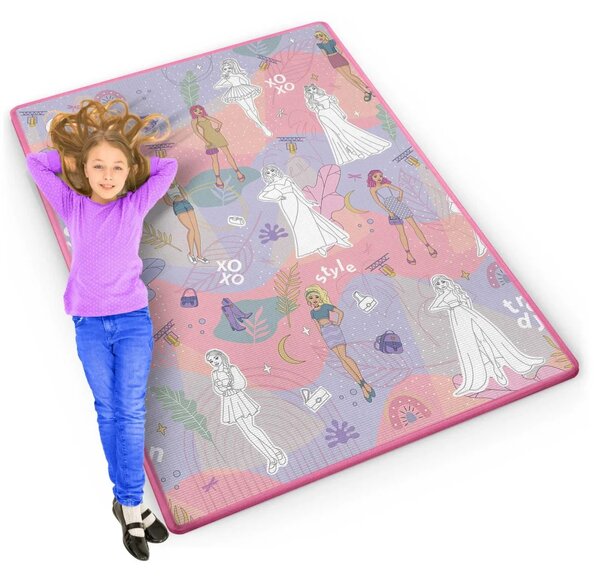 Ricokids RK-344 pjenasta podloga za bojanje, rolana, 120 x 90 x 0,3 cm, siva