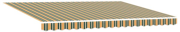 Električna retraktabilna tenda Zelena, Žuta, Antracit 4 × 3,5 m - Antracit / 4 × 3,5 m