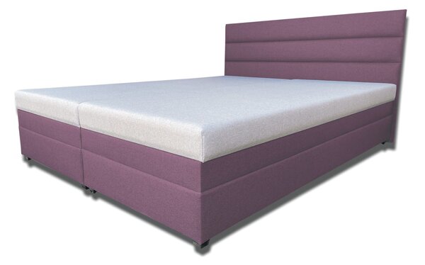 Zondo Bračni krevet 160 cm Rebeka (sa sendvič madracima) (ljubičasta). 1030884