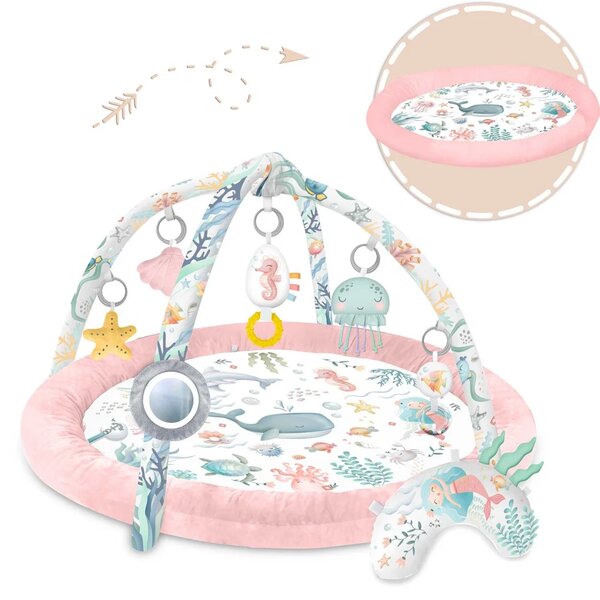 Interaktivna podloga za igru Nukido Ocean, ružičasta