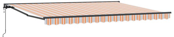 Električna retraktabilna tenda 4 × 3,5 m - Antracit / 4 × 3,5 m