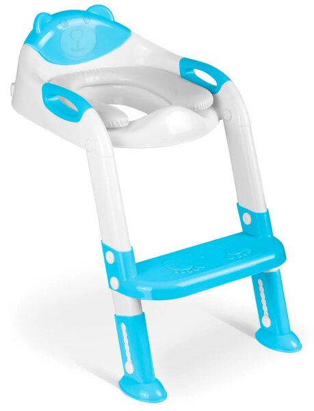 Ricokids 729200 navlaka za WC školjku s medvjedićem i ljestvama, plava