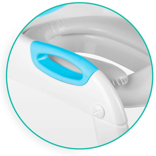 Ricokids 729200 navlaka za WC školjku s medvjedićem i ljestvama, plava