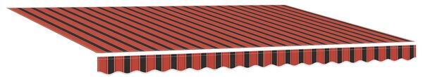 Električna retraktabilna tenda 4 × 3 m - Narančasta / 4 × 3 m