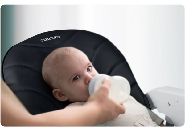Ricokids Tulo stolica za hranjenje crna