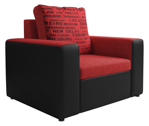 Zondo Fotelja Lavenda (crvena + crna) . 616009