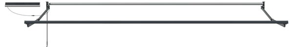 Električna retraktabilna tenda 4 × 3 m - Narančasta / 4 × 3 m