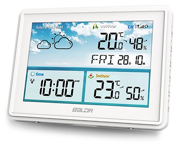 Meteorološka stanica s zaslonom BD-909 bijela