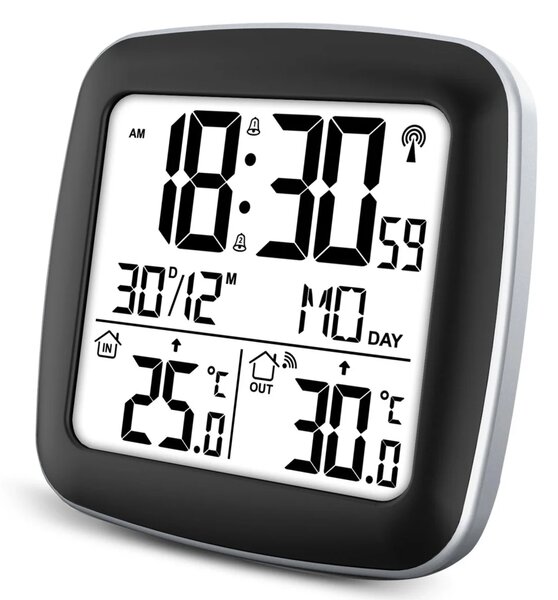 Meteorološka stanica s zaslonom BD-903 srebrna