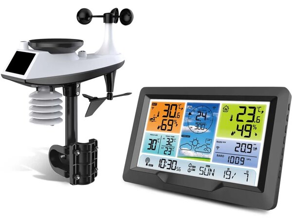 BD-905 grafitna meteorološka stanica sa zaslonom